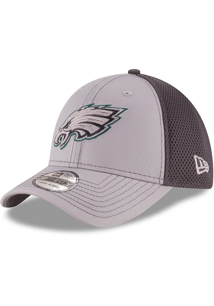 Men's New Era Black/Midnight Green Philadelphia Eagles 2022 NFL Draft  39THIRTY Flex Hat