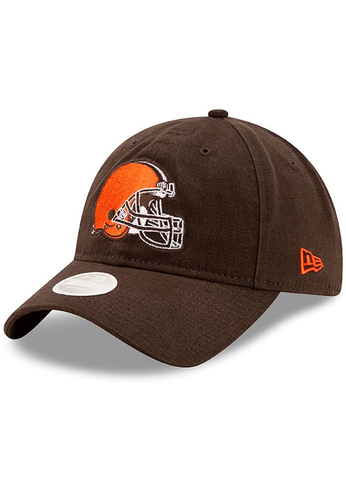 New Era Cleveland Browns Brown Womens Core Classic 9TWENTY Womens Adjustable Hat