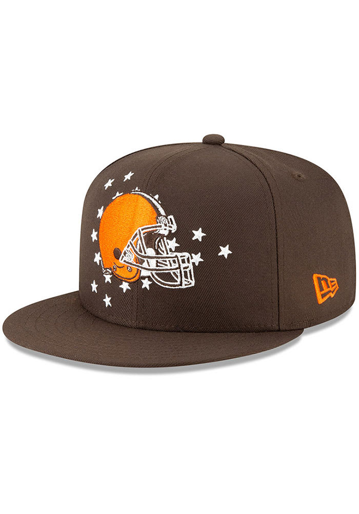 New Era Cleveland Browns Brown 2019 Draft 9FIFTY Mens Snapback Hat