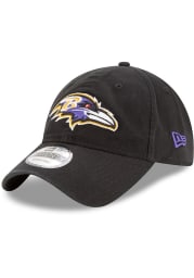 New Era Baltimore Ravens Core Classic 9TWENTY Adjustable Hat - Black
