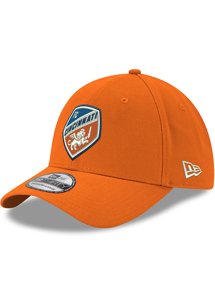 FC Cincinnati 39THIRTY Orange New Era Flex Hat