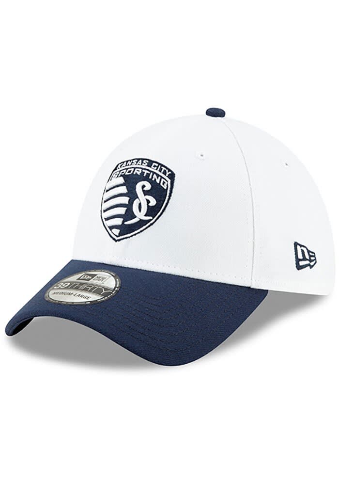 Men's St. Louis City SC New Era Red Kick-Off 39THIRTY Flex Hat