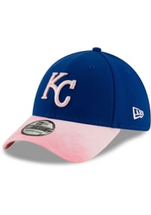 New Era Kansas City Royals Mens Pink 2019 Mothers Day 39THIRTY Flex Hat