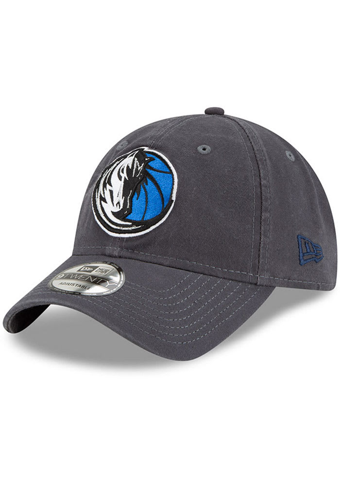 New Era Dallas Mavericks Grey JR Core Classic 9TWENTY Youth Adjustable Hat