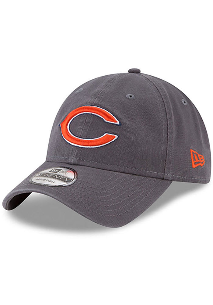 New Era Chicago Bears Grey JR Core Classic 9TWENTY Youth Adjustable Hat