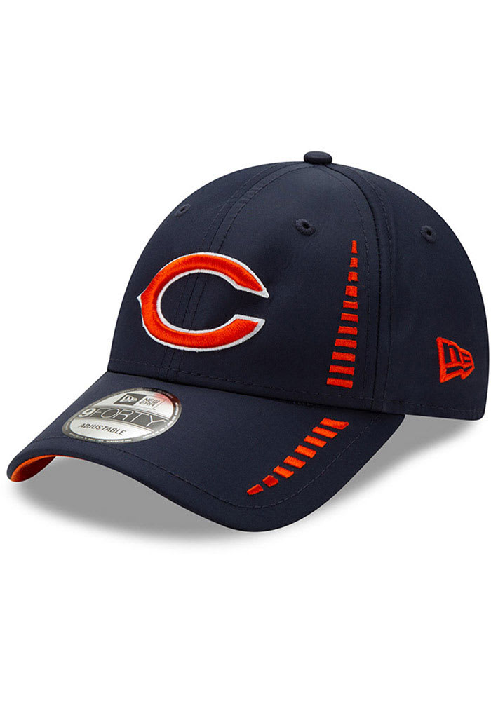 New Era Chicago Bears Speed 9FORTY Adjustable Hat - Navy Blue
