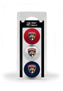 Florida Panthers 3 Pack Golf Balls
