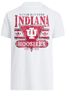 Adidas Indiana Hoosiers White OG Short Sleeve Fashion T Shirt