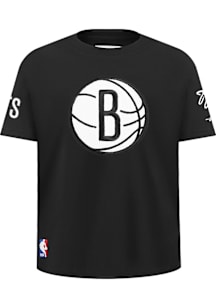 Pro Standard Brooklyn Nets Youth Black Retro Classics Short Sleeve T-Shirt