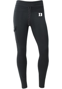Columbia Duke Blue Devils Womens Black Heat Seal Trek Pants