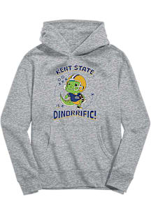 Vive La Fete Kent State Golden Flashes Youth Grey Dino-Riffic Long Sleeve Hoodie
