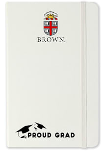 Brown Bears Proud Grad team logo Notebook and Folder - White