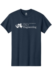 Drexel Dragons Navy Blue Summit Sportswear College of Engineering Short Sleeve T Shirt