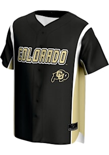ProSphere Colorado Buffaloes Mens Black Rival Baseball Jersey