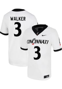 Tawee Walker Nike Mens White Cincinnati Bearcats NIL Game Football Jersey