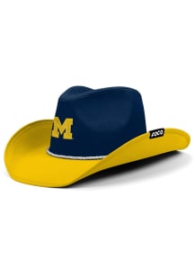 Michigan Wolverines Forever Collectibles Two-Tone Cowboy Hat Mens Cowboy Hat - Navy Blue
