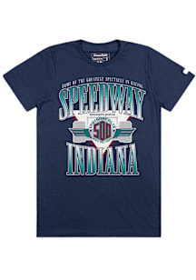 Homefield Indianapolis Navy Blue Home of the Greatest Short Sleeve Fashion T Shirt
