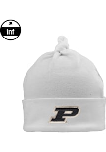 LogoFit Purdue Boilermakers Mya Baby Knit Hat - White