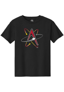 Summit Sportswear Albuquerque Isotopes Youth Black Primary Logo Short Sleeve T-Shirt