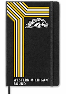 Western Michigan Broncos School Bound team logo Notebook and Folder - Black