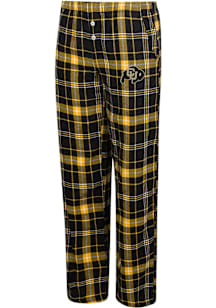 Concepts Sport Colorado Buffaloes Womens Black Flannel Loungewear Sleep Pants