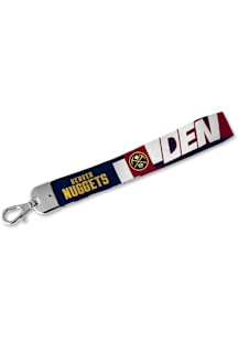 Denver Nuggets Lanyard Keychain - Navy Blue