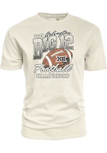 Blue 84 Big 12 Ivory 2025 Football Championship Short Sleeve T Shirt