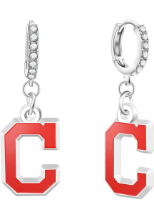 Cleveland Guardians Rhinestone Bar Womens Earrings