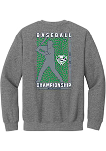 Summit Sportswear MAC Mens Graphite Baseball Championship 2026 Long Sleeve Crew Sweatshirt