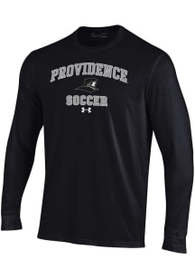 Under Armour Providence Friars Black Soccer Performance Long Sleeve T Shirt