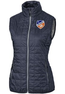 Cutter and Buck FC Cincinnati Womens Grey Rainier PrimaLoft Vest