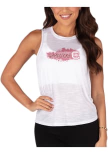 Concepts Sport South Carolina Gamecocks Womens White Infuse Tank Top