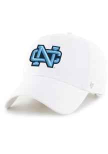 47 North Carolina Tar Heels Vault Clean Up Adjustable Hat - White
