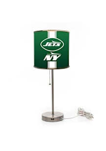 New York Jets Chrome Lamp Table Lamp