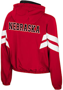 Colosseum Nebraska Cornhuskers Womens Red Levitation Light Weight Jacket