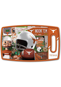 Texas Longhorns Retro Cutting Board