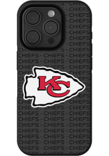 Kansas City Chiefs Text Backdrop iPhone Bumper Phone Cover