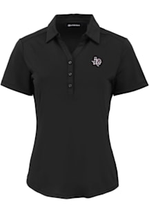 Cutter and Buck Texas Southern Tigers Womens Black Forge Eco Polo Short Sleeve Polo Shirt