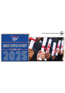 Lubbock Christian University Chaps Class of 2025 unique photo frame Picture Frame - Blue