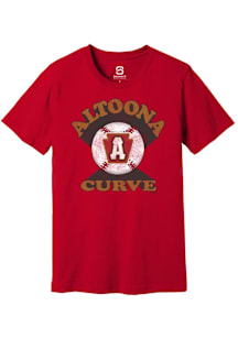 Summit Sportswear Altoona Curve Red Soft Arch Short Sleeve T Shirt
