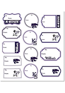 K-State Wildcats 8"x10" Gift Tag Sheet Gift Tags