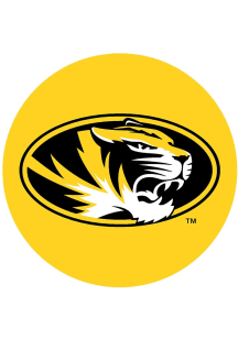 Missouri Tigers 3&quot; Main Mark Button - Yellow