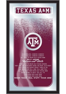 Texas A&amp;M Aggies Fight Song Hanging Back Bar Mirror