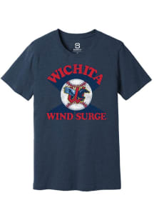 Summit Sportswear Wichita Wind Surge Navy Blue Soft Arch Short Sleeve T Shirt