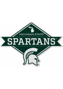 Green Michigan State Spartans Diamond Pennant