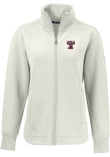 Cutter and Buck Texas A&amp;M Aggies Womens White Vault Roam Light Weight Jacket