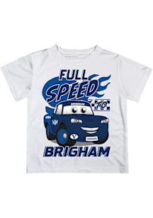 Vive La Fete BYU Cougars Infant Full Speed Short Sleeve T-Shirt White