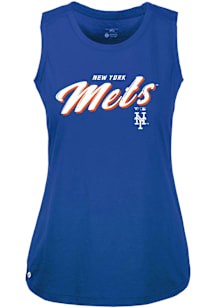 Levelwear New York Mets Womens Blue Macy Prospect Tank Top