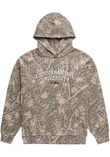 Uscape LSU Tigers Mens Natural Back Bay Camo Long Sleeve Hoodie