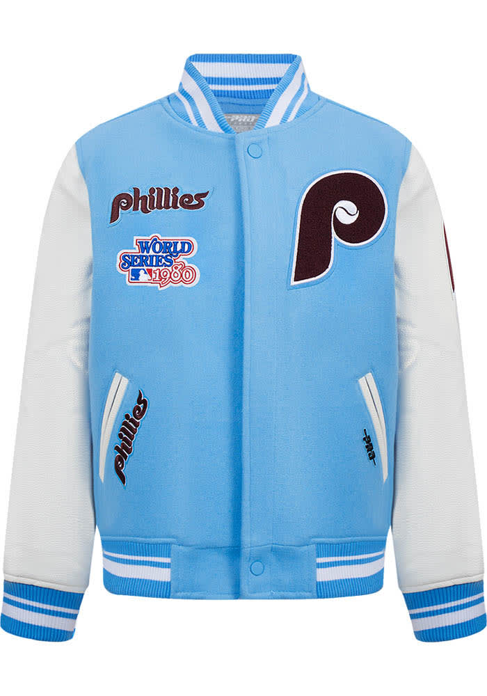 Philadelphia Phillies Pro Standard Youth LIGHT BLUE Varsity Light